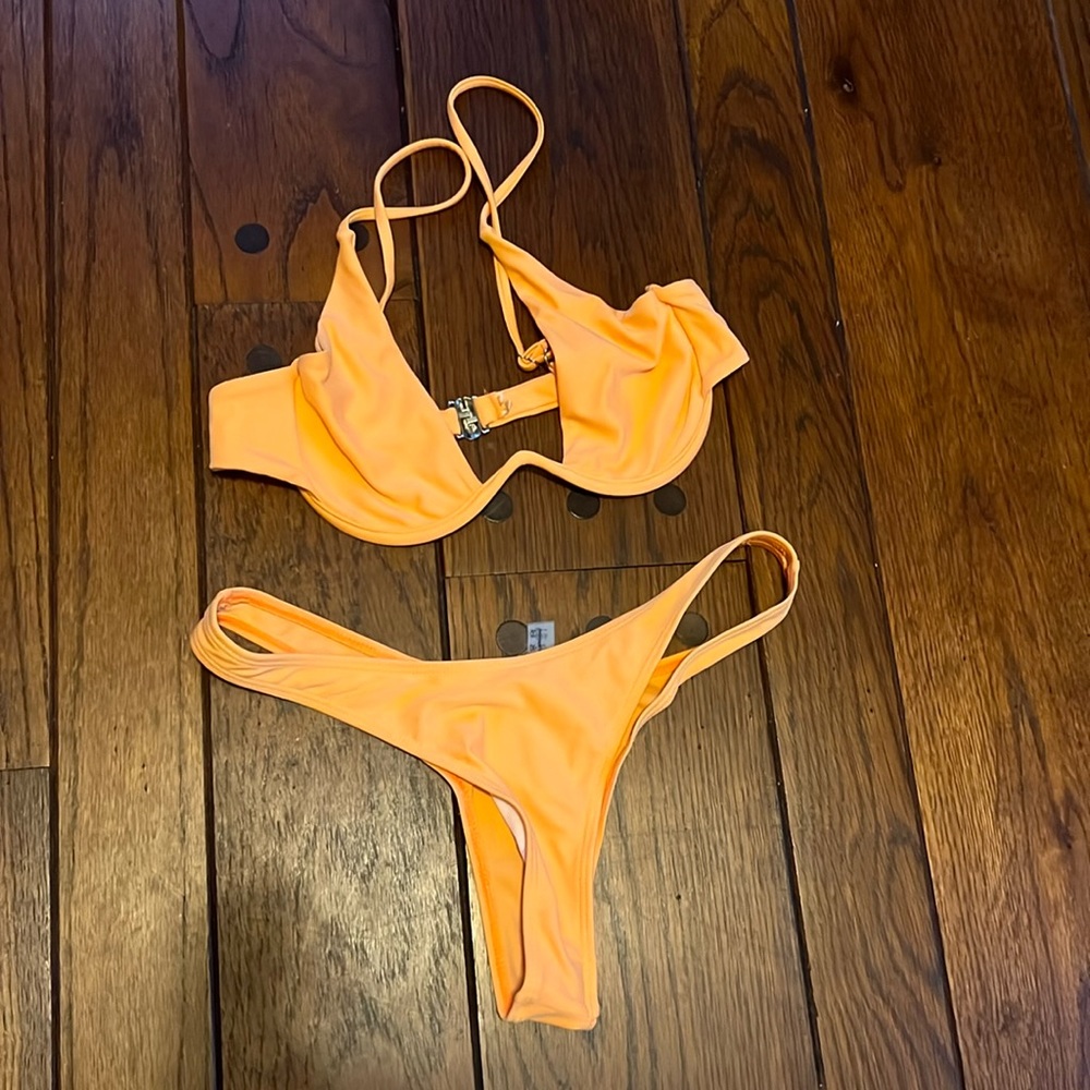 Orange bikini
